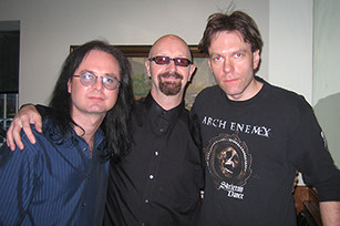 John Ostronomy, Rob Halford, and Mark Strigl, Astro Diner, New York, NY, 2006